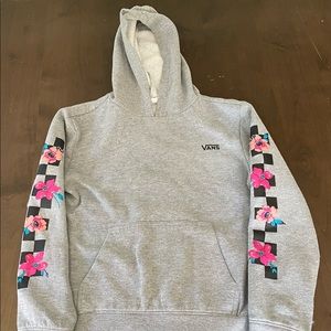 Vans flower hoodie